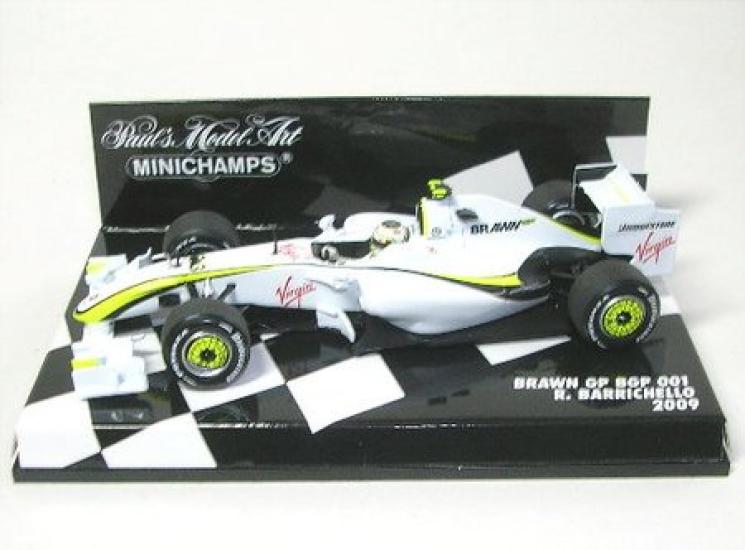 

Технические характеристики основной гоночной машины Brown GP Mercedes BGP 001 Barrichello 2009 [MINICHAMPS/Minichamps] 1/43 R. коричневый