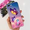 Case For Apple iPhone 7 8 Plus Cover Cute Butterfly Flower Silicone Soft Funda Protector Coque For iPhone 7 8 7plus 8plus Bumper