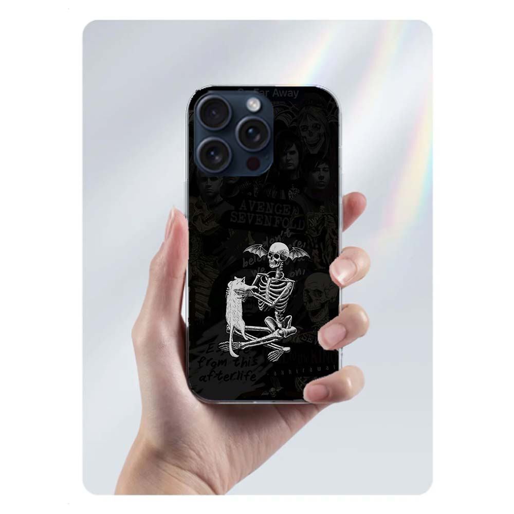 A-Avenged Sevenfold Klare Handyhülle Für Iphone 17 Air 16 Pro Max 15 Pro 14 Plus 17E 16E 11 13 12 Mini Hüllen Cases Fundas Cell T