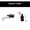 XL Black Turbo Sound Whistle - Universal Exhaust Pipe Simulator for Car Refit (Turbomuffler Device)