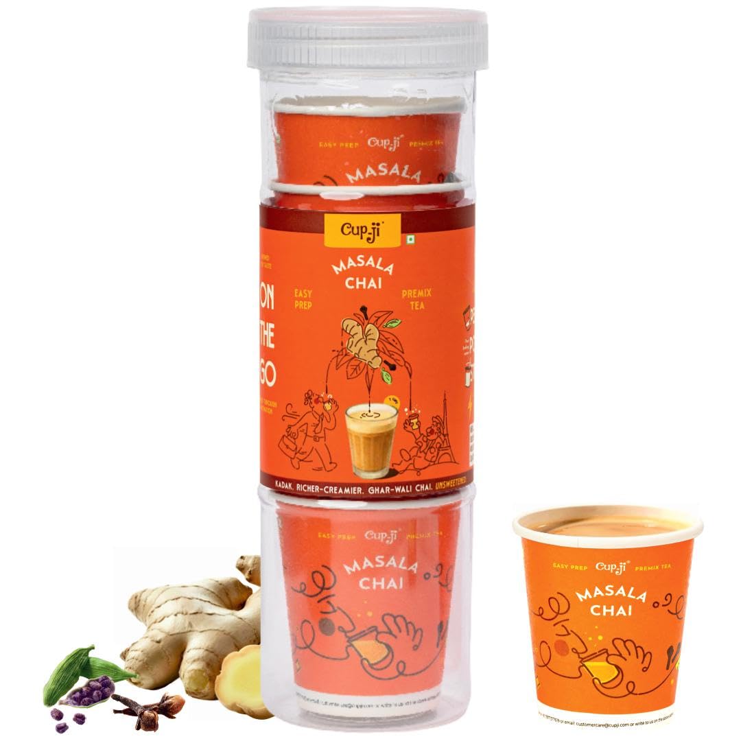 Cup-Ji Masala Chai Premix Cups |