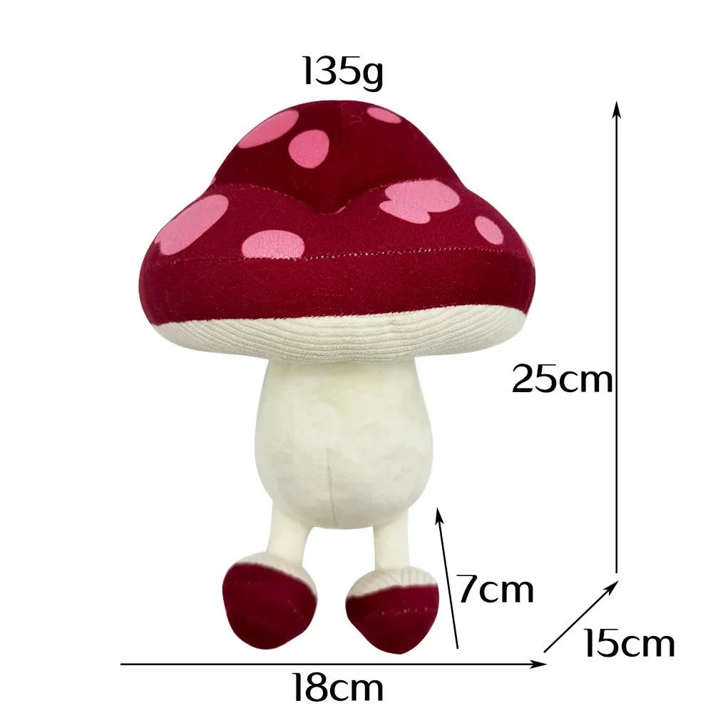 

Вкусная плюшевая игрушка в подземелье, аниме, ходячий гриб, плюшевая фигурка, мягкая кукла, диван, кровать, украшение, подушка, рождественский подарок красный