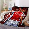 Arsenals Determination printed flannel breathable and warm blanket, a stylish home gift, suitable for home, office and bedspread use. 0713a28