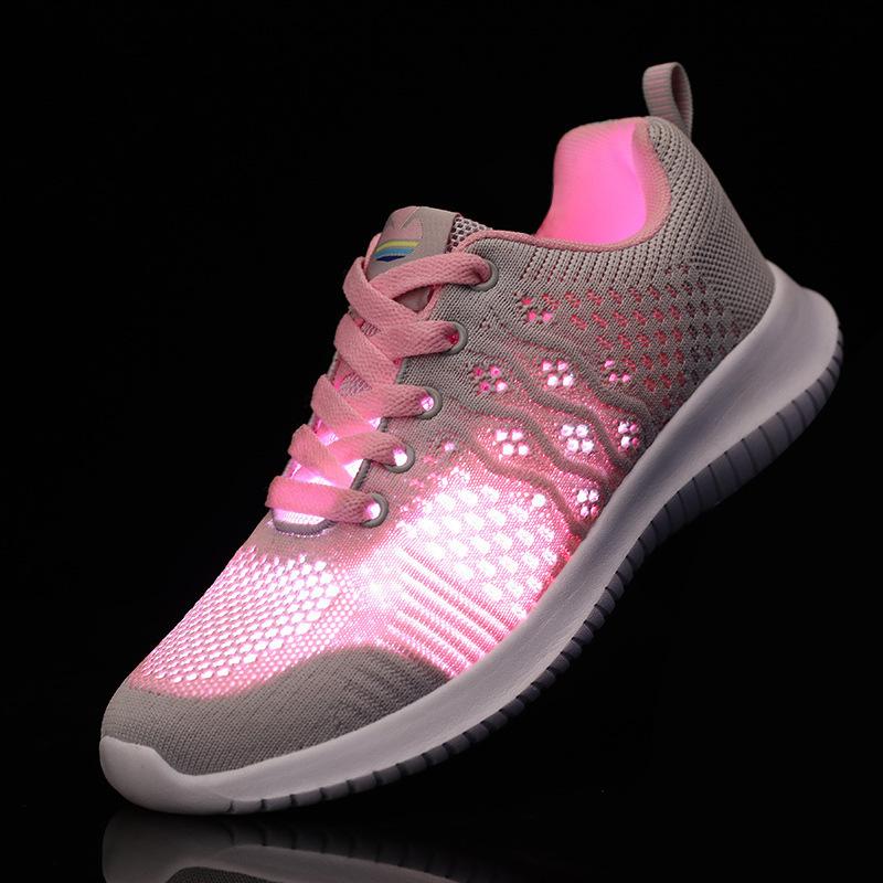 

Couple Hollow Casual Sports Shoes Men S Shoes Fly-Woven Mesh Gym Women S Shoes Summer Breathable Running Shoes 35