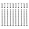 50 Pcs/set M4 X 60mm Anti-Theft Screws Cross-split Door Handle Bolt Door Handle Screws Set  Drawer