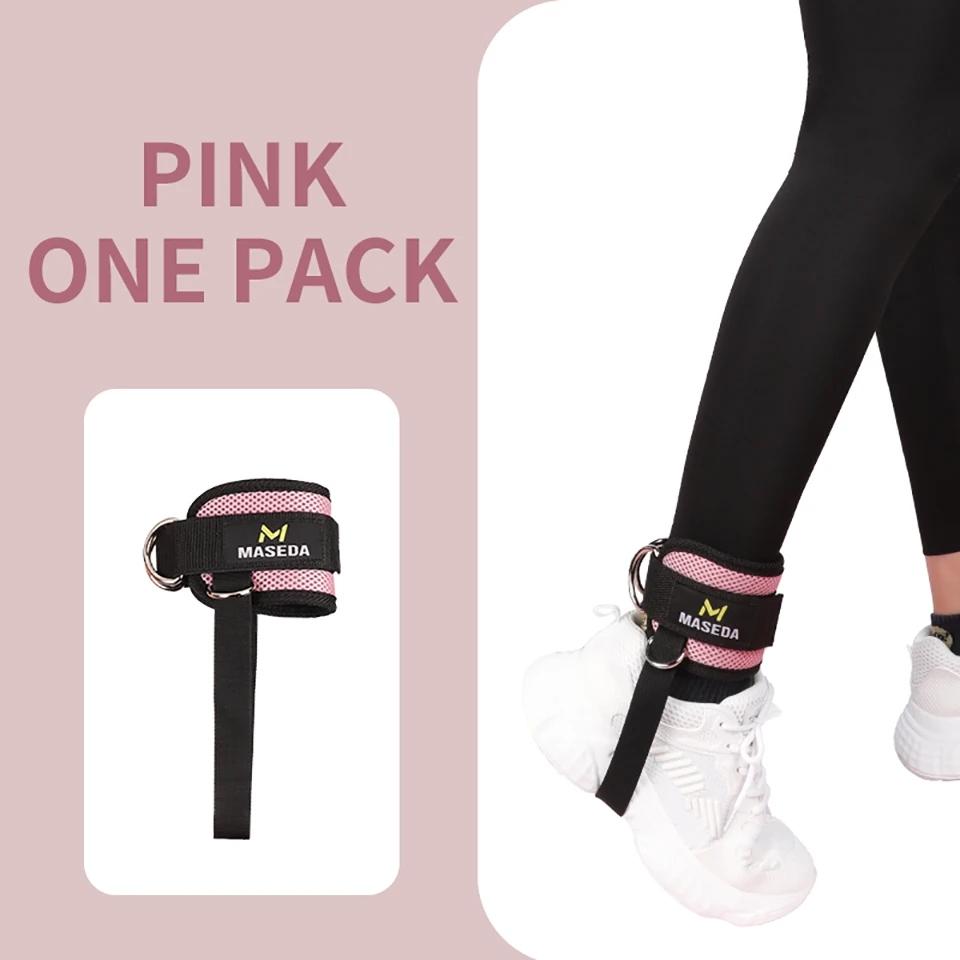 

1Pcs Fitness Ankle Straps For Cable Machines Padded Ankle Cuffs For Leg Exercise Workoutsfully Adjustable And Breathable Ankle