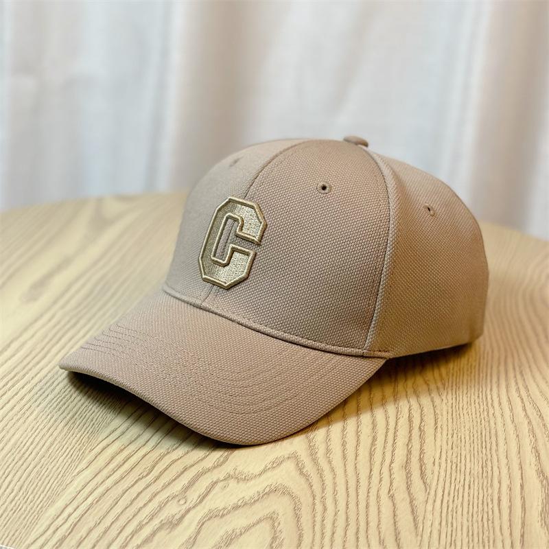 New Style Big C Three Dimensional Letter Baseball Cap Fashionable and Versatile Couple Cap Men's and Women's Sun Visor
