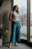 Wide leg trousers T375 black XS