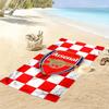 Asciugamano da Spiaggia con Stampa Arsenal Football Club, Asciugamano Grande Morbido ad Asciugatura Rapida per Spiaggia Campeggio Nuoto