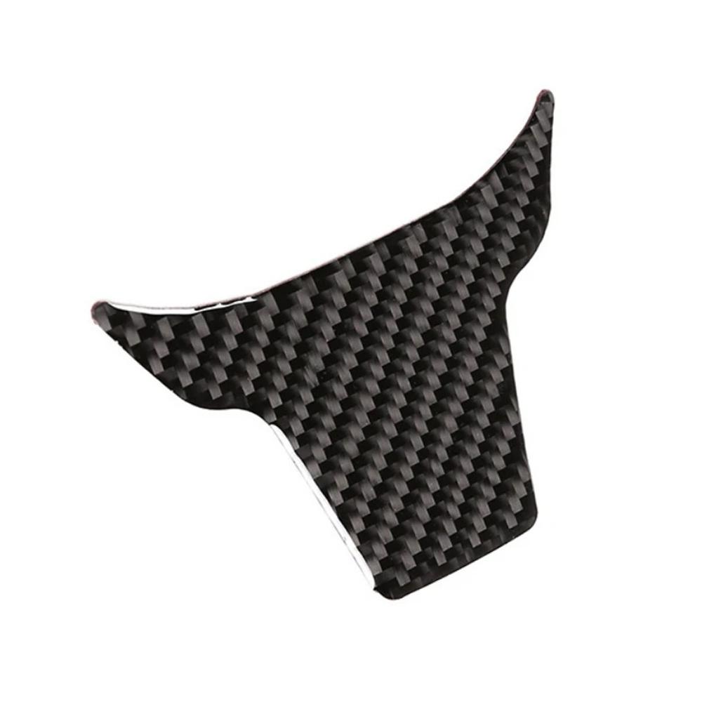 Carbon Fiber Steering Wheel Cover Stickers Trim For Honda Civic Sedan 2016-2021