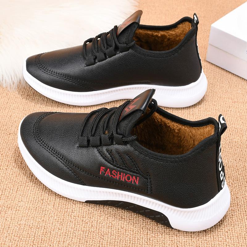 

Водонепроницаемая спортивная одежда и повседневная хлопковая обувь, обувь на флисе и утепленная обувь, новые хлопковые ботинки 37 чёрный