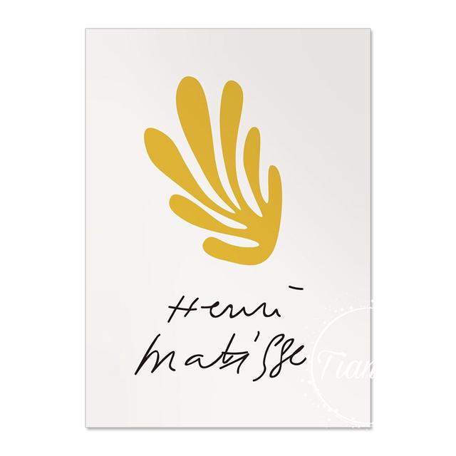 Vintage Abstract Matisse Line Figure Minimalist Europe Canvas Painting Posters Prints Wall Art Pictures Living Room Home Decor No Frame
