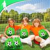 12pcs Soccer Drawstring Bags Soccer Theme Gift Bags Football Party Favor Backpack Sports Football Treat Bags Gift for Team Soccer Theme Birthday