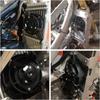 Motocross Engine Radiator Cooling Fan Oil Cooler for ATV Quad Go Kart Buggy 200cc 250cc Dirt Bike Motorbike Spare Part Universal