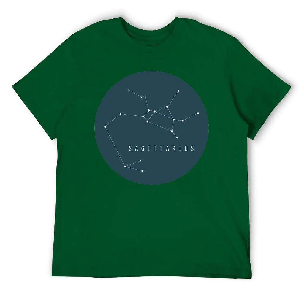 Round Neck Sagittarius Twelve Constellation (6) T-shirt  Motion Top Tee Funny Graphic Humor Graphic Travel USA Size