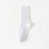 Men's Spring and Summer Thin Simple Pure Color Sweat Absorbing Breathable Socks