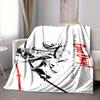 1Pc Future Pirate Vow Flannel Blanket, Soft And Comfortable, Casual Warm, Camping Travel, Christmas, Halloween Xmas Gift S1239