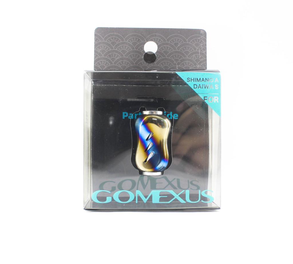 Gomexus T22SSRX Knob Titanium Flame Silver 22mm Shimano A , Daiwa S (1328