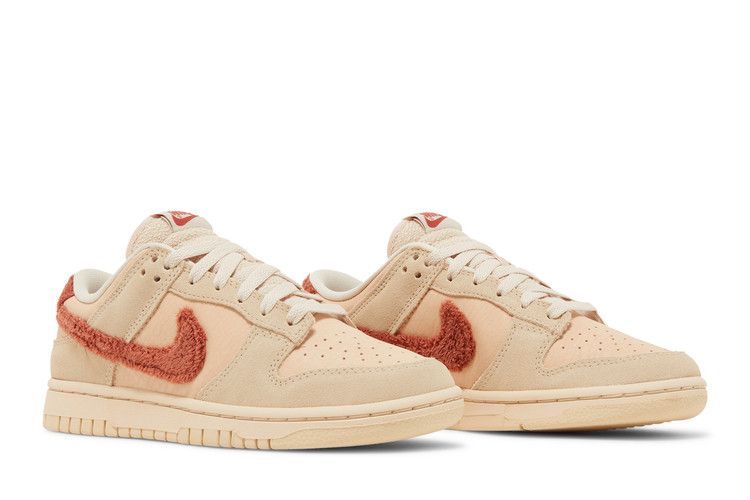 Women's Sneakers Nike Dunk Low Terry Swoosh (Women's) Shimmer/Mars Stone/Sanddrift