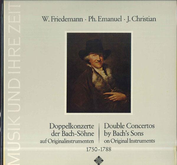 

LP Record GUSTAV LEONHARDT LEONHARDT CONSORT C F E Bach Doppelkonzert Esdur J SAWT9490 TELEFUNKEN Germany Classical Used