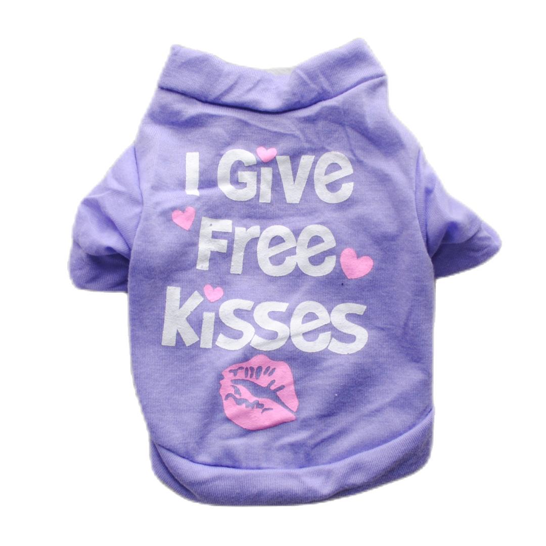 

Одежда для щенков и котят, весна-лето, дышащая футболка с короткими рукавами XS