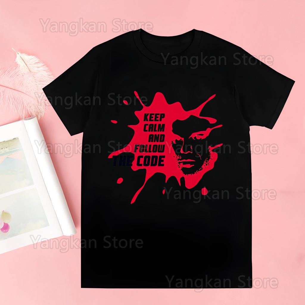 Dexter Morgan T Shirt Women Kawaii Cartoon Y2k Punk Funny T-shirt Hip Hop Unisex Streetwear Harajuku Female Clothing