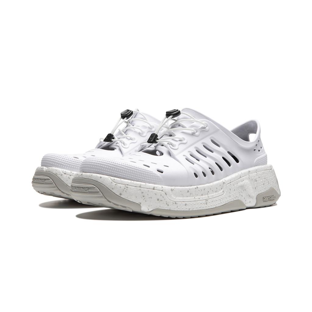 New LiNing Pan Gu Trek Anti Slip Wear Resistant River Trekking Shoes Unisex Standard White AZSV025-2