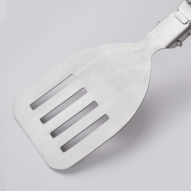 Stainless Steel Slotted Turner for Cooking,Camping, Heavy Duty Sturdy Kitchen Spatula High Heat Resistant