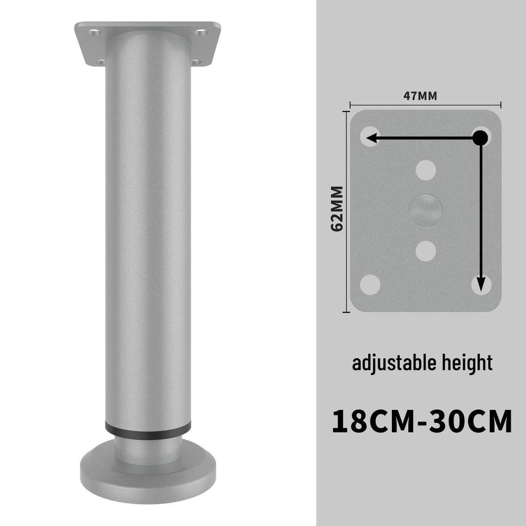 Adjustable Furniture Leg Brackets: Table, Sofa, TV Cabinet, Bed Support Feet & Heightening Pads
