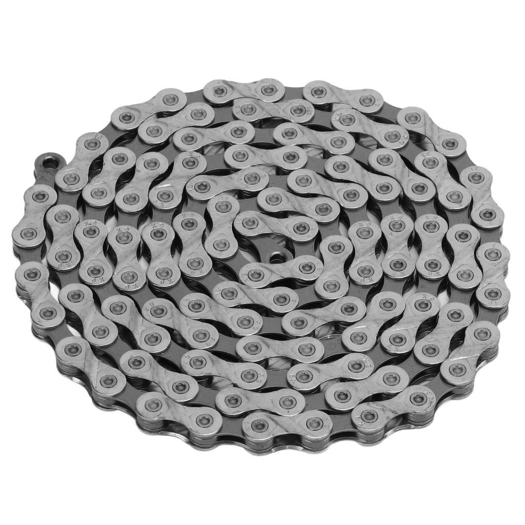 X9 9 Speed Bicycle Chains 116 Links Single Speed Chains for Road Mountain Bike