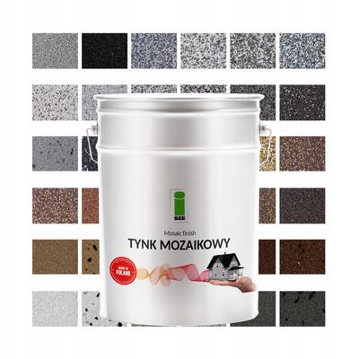 Resin Mosaic Plaster Class 1 Frost-resistant 12.5kg Premium 36 Variants
