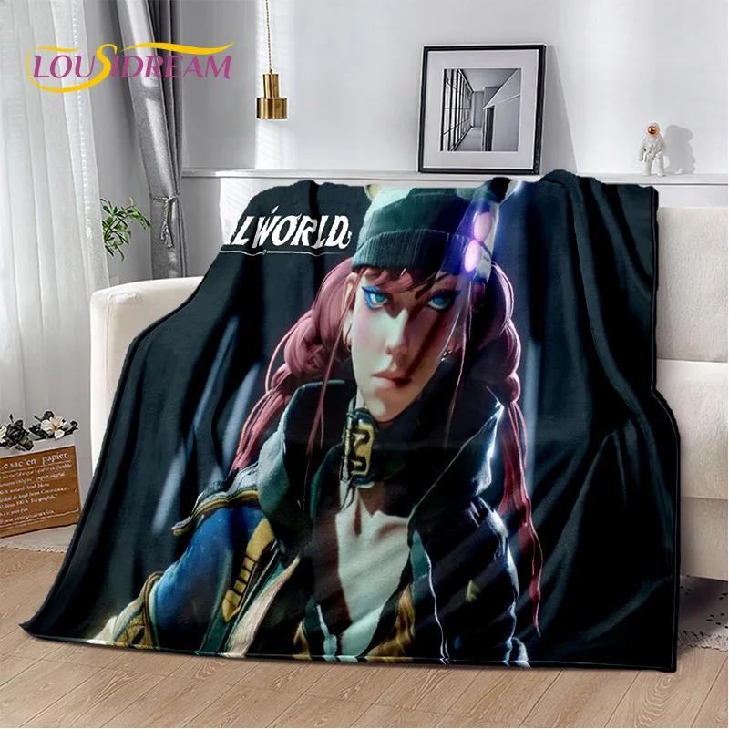 Coperta Palworld Gioco Cartone Animato 3D, Morbida Coperta Plaid per Casa Camera da Letto Letto Divano Picnic Viaggio Ufficio Coperta di Riposo Bambini