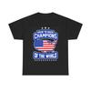 Men's and Women's T-shirts Back To Back World Champions