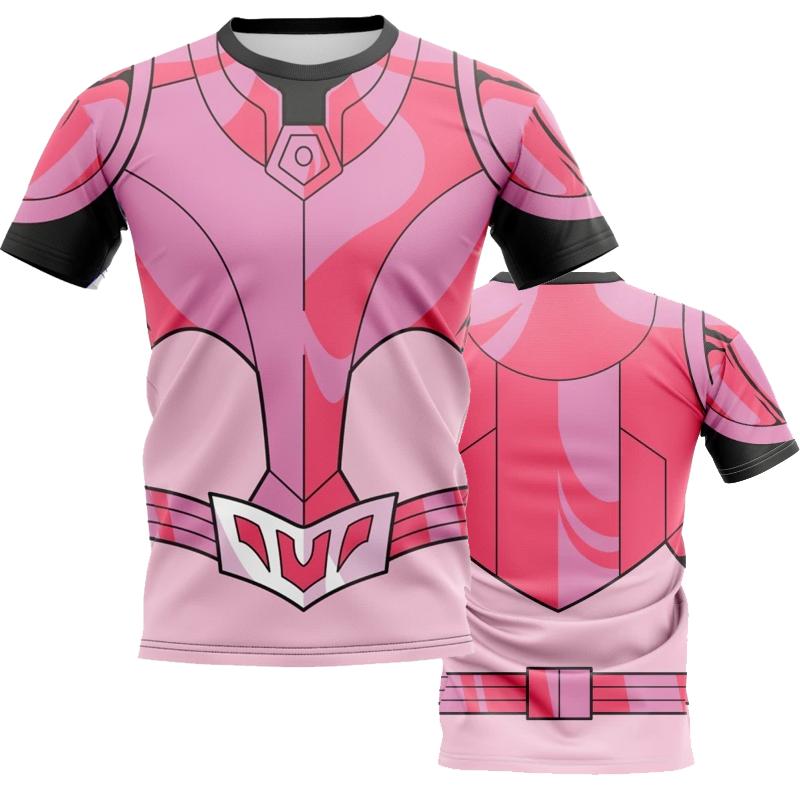 Anime Saint Seiya Pegasus Cosplay 3D Children's T-Shirt Fashion Cool Daily Unisex T Shirt Street Personality Y2k Tops Summer Clothing