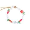 Spring candy bracelet women's light luxury exquisite pull adjustment crystal bracelet Mori design holiday style jewelry