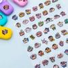 3Sheets 168Pcs Crayon Shin-Chan Cartoon Stickers Kawaii Toy Cute Trunk Notebook Hand Account Decorate Lovely Nail Patches