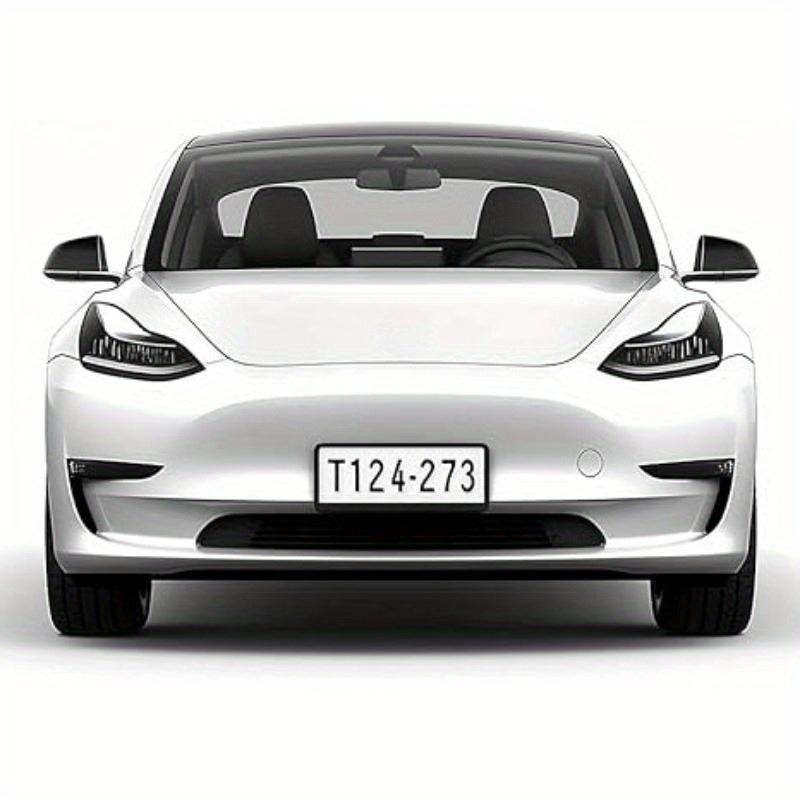 Carbon Fiber License Plate Frame US Car Front And Rear Automobile Accessories Stylish Black Carbon Look Plastic Holders