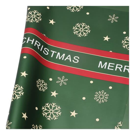 20 Sheets Christmas Wrapping Paper 22" X 22" Holiday Gift Wrap with Christmas Tree Snowflake Pattern for Party DIY Crafts Presents