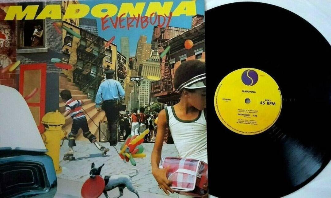 

[USED] Madonna Everybody Canadian Original 12 Single Record