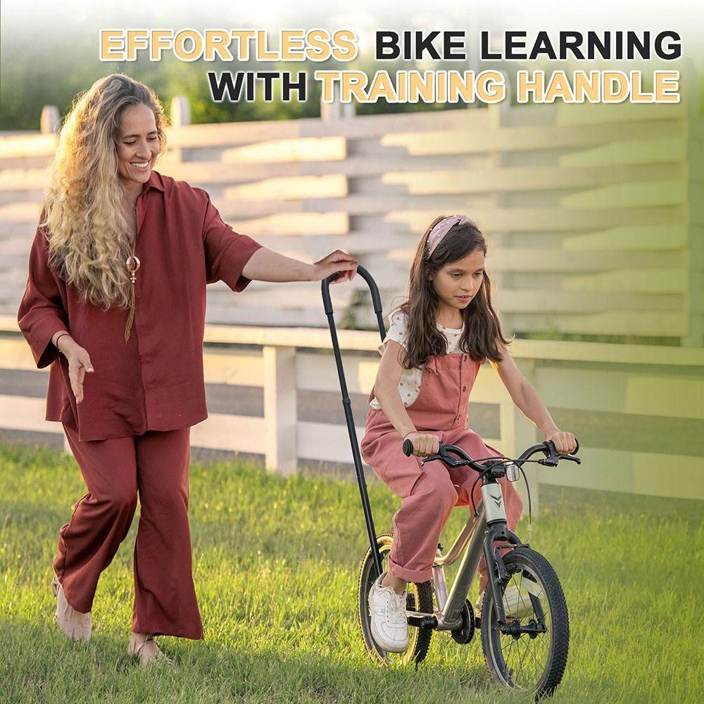 Parent-Assisted Bike Training Handle Height Adjustable Balance Bikes Handlebar  Toddler Bike