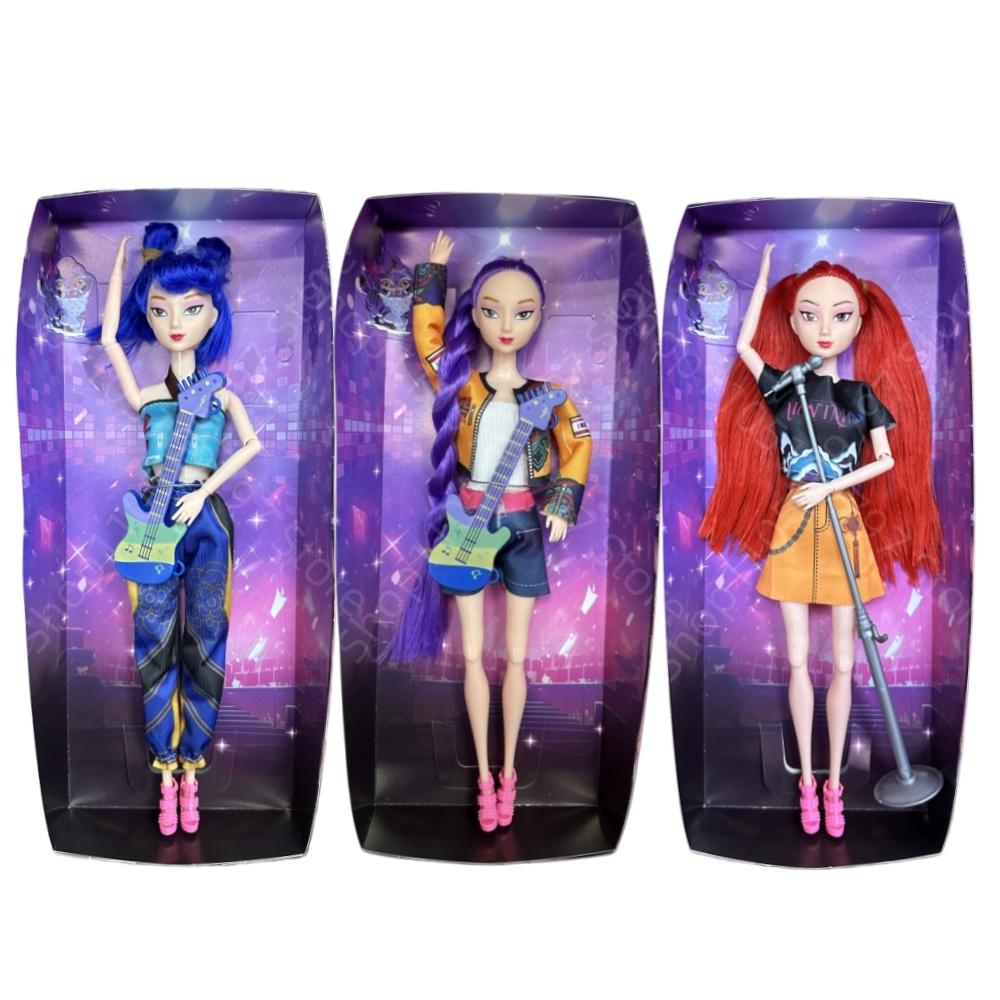 

Новий 3 шт./набір Kpop Фігурка Мисливців на Демонів Іграшка Мультяшний Румі/Міра/Зої Екшн-фігурка ПВХ Настільна прикраса Модель Лялька Іграшка Подарунок для фанатів 1pcs