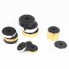 Audio Equipment Anti-Vibration Feet: Speaker, Amplifier, CD/DVD Player, Furniture Pads with Plastic and Foam Base.