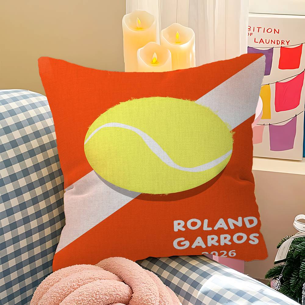 Contemporary Tennis Game Pillowcase toon Gift Cushion Cover Bedroom Home Sofa Chair Seat Decor pillow case