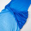 Women's Fall Temperament Long Sleeve Twisted Shrink Pleated Gradient Slim High Waist Long Dress
