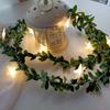 1.5M 10LEDS Rose Flower String Lights Battery Powered Flower Rose Night Lamp for Christmas Wedding Valentines Day Party Garland Decoration