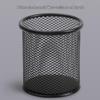 Student Desk Iron Pen Holder: Creative, Wear-Resistant, Large Capacity Eyebrow Pencil Storage.