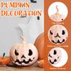 Halloween Multi-color LED Pumpkin Lamp (without Stand And Chain) Suitable For Halloween Outdoor Decoration And Indoor Desktop Ornaments