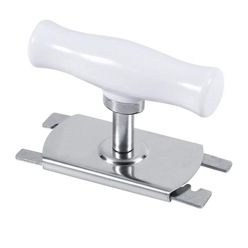

Stainless Steel Adjustable Multi-function Bottle Cap Opener - Labor-Saving Screw Can Opener And Jar Lid off Kitchen Gadget білий