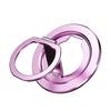 Aluminum Alloy Foldable Phone Ring Holder Stand, Dual-Sided Magnetic Car Mount