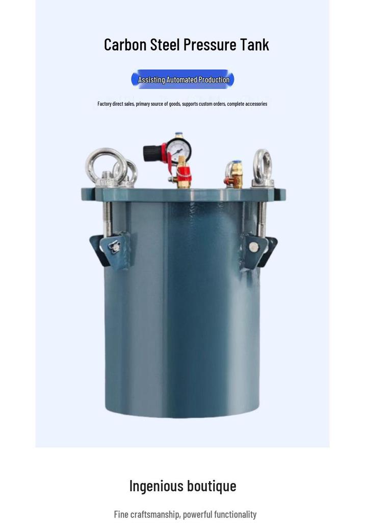 Carbon Steel Pressure Barrel 2L-10L for Glue Dispensing
